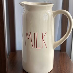 Rae Dunn MILK Pitcher